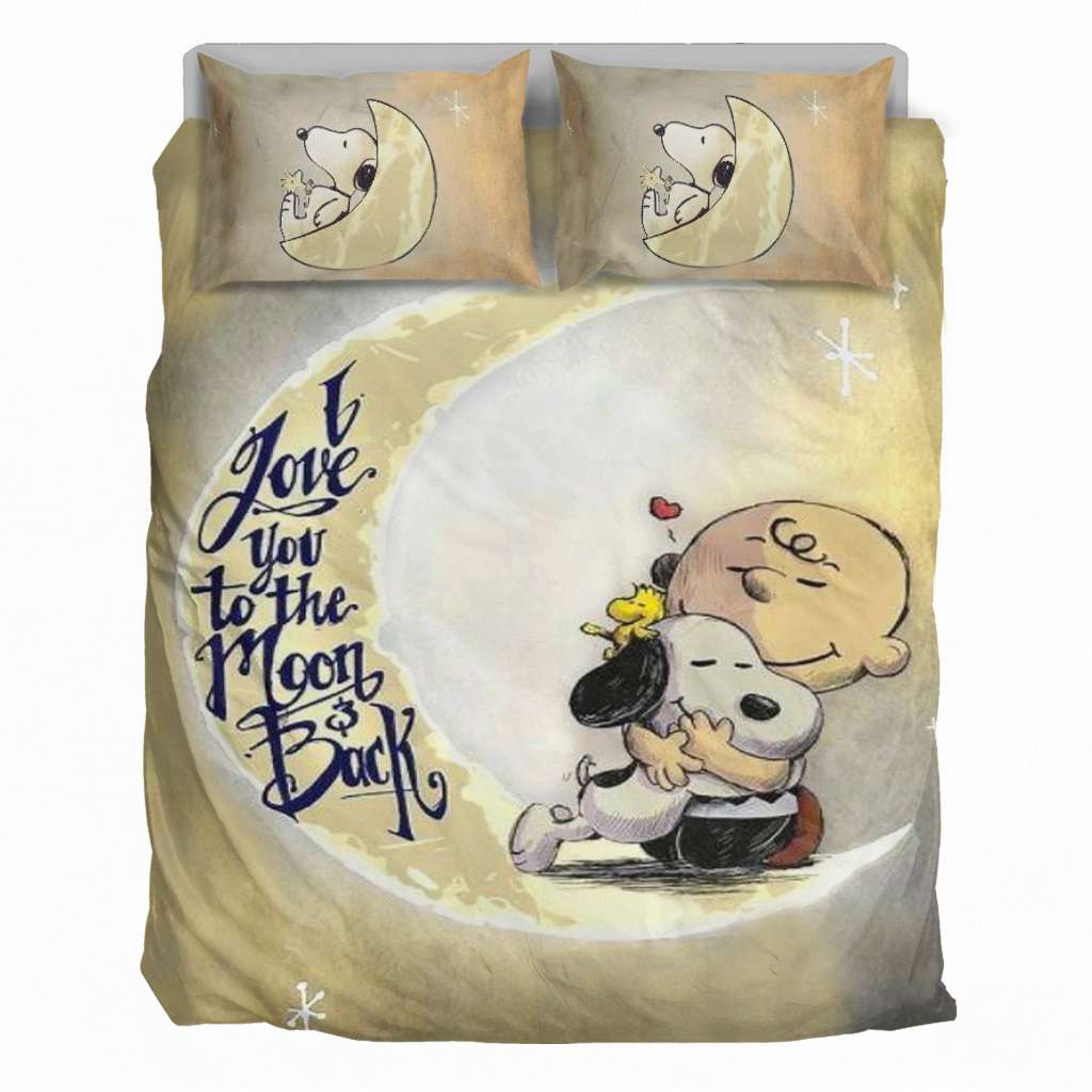 I Love You To The Moon And Back Bedding Set 0523
