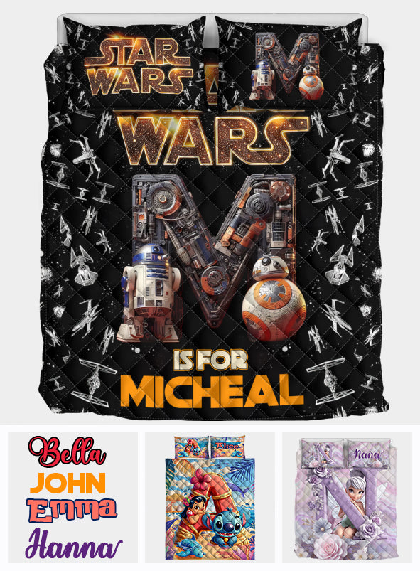 My Dream World - Personalized Mouse Quilt Set