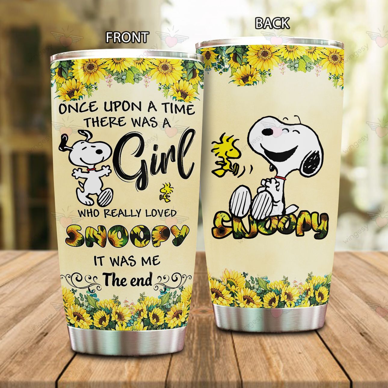 Sunflower Girl Tumbler 0523
