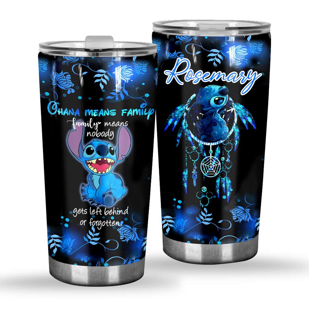 Ohana Means Family - Personalized Ohana Tumbler 1122
