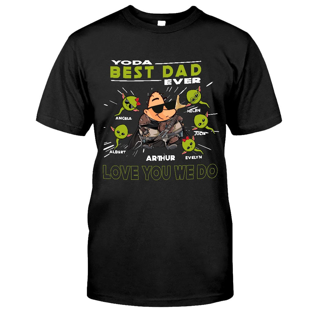 Love You We Do - Personalized The Force T-shirt and Hoodie