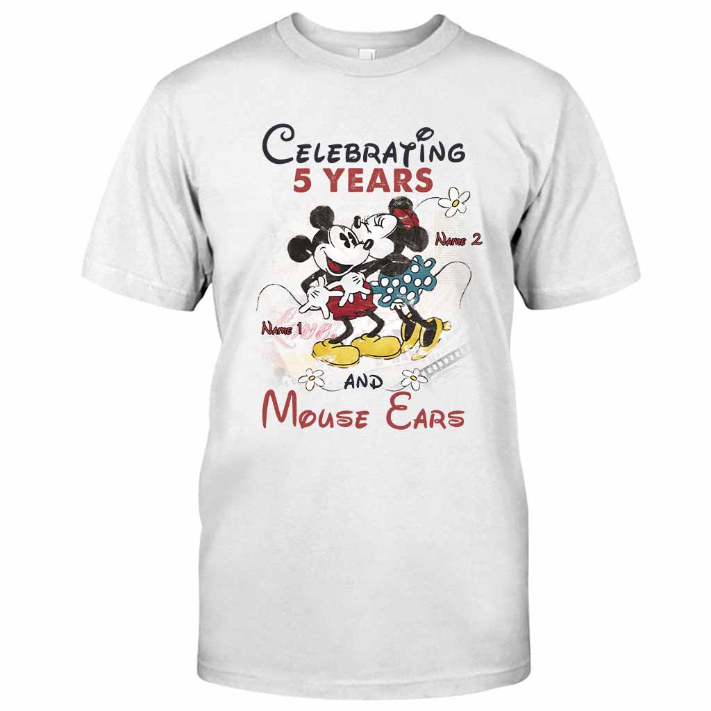 Magical Couple 1 - Personalized Couple Mouse T-shirt and Hoodie