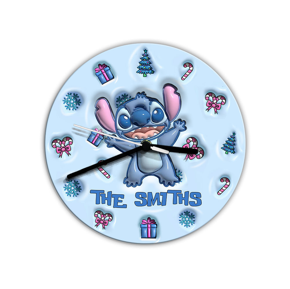 Ohana - Personalized Ohana Wall Clock