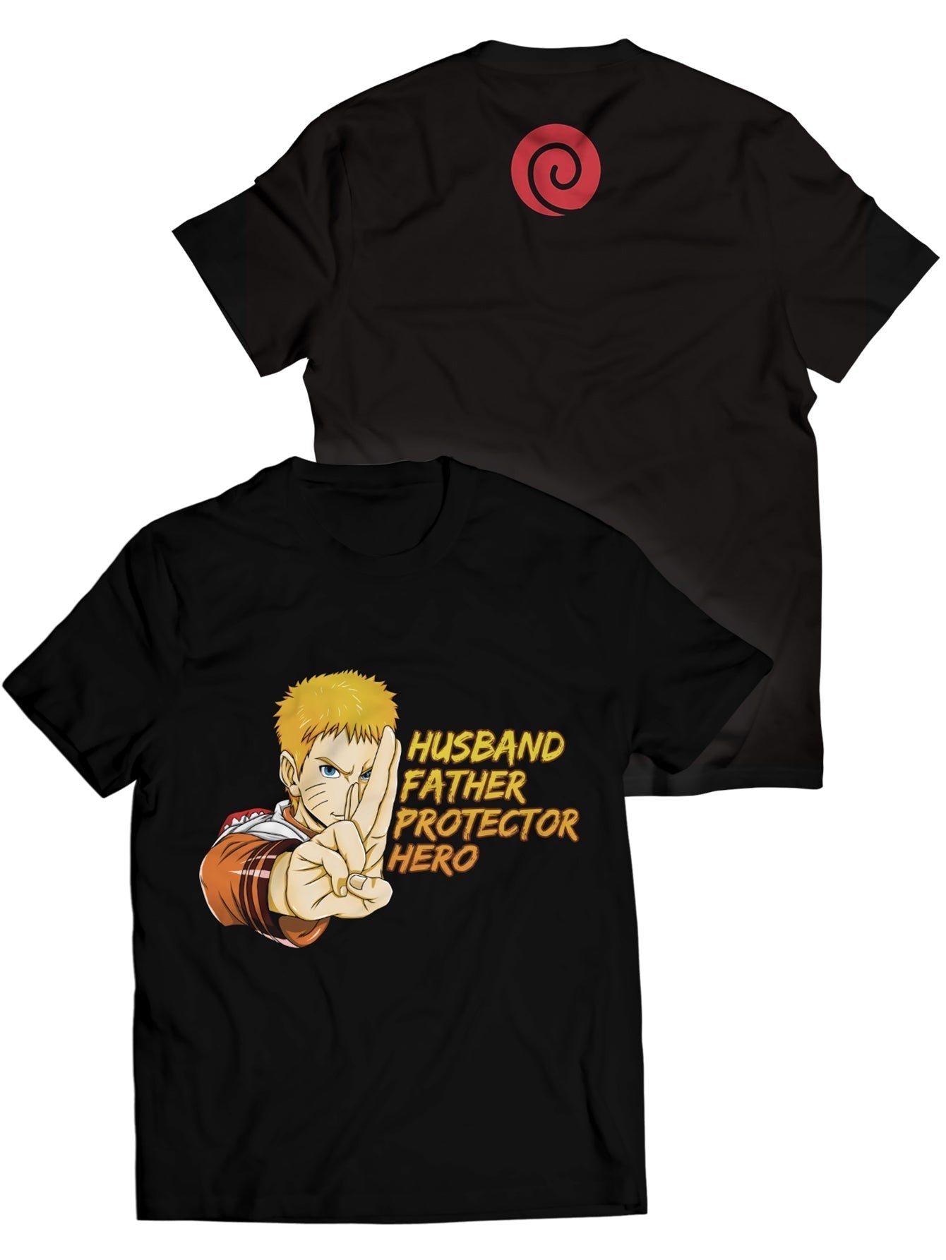 Husband Father Protector Hero Ninja Village T-shirt and Hoodie
