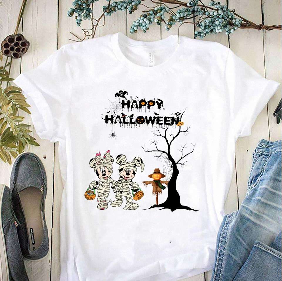 Happy Halloween Mouse T-shirt and Hoodie 0823