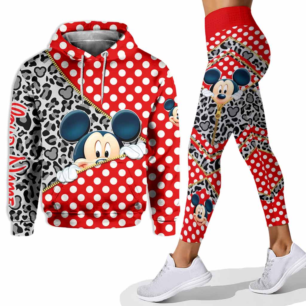 Magic Mouse Ears - Personalized Hoodie And Leggings