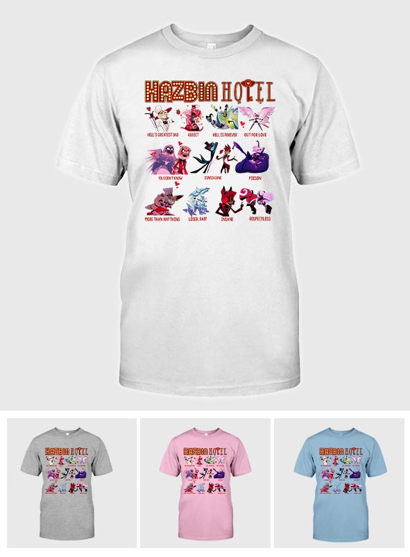 Characters - T-shirt And Hoodie