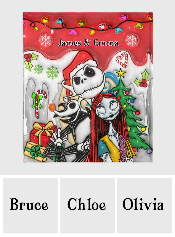 We're Simply Meant To Be - Personalized Nightmare Blanket