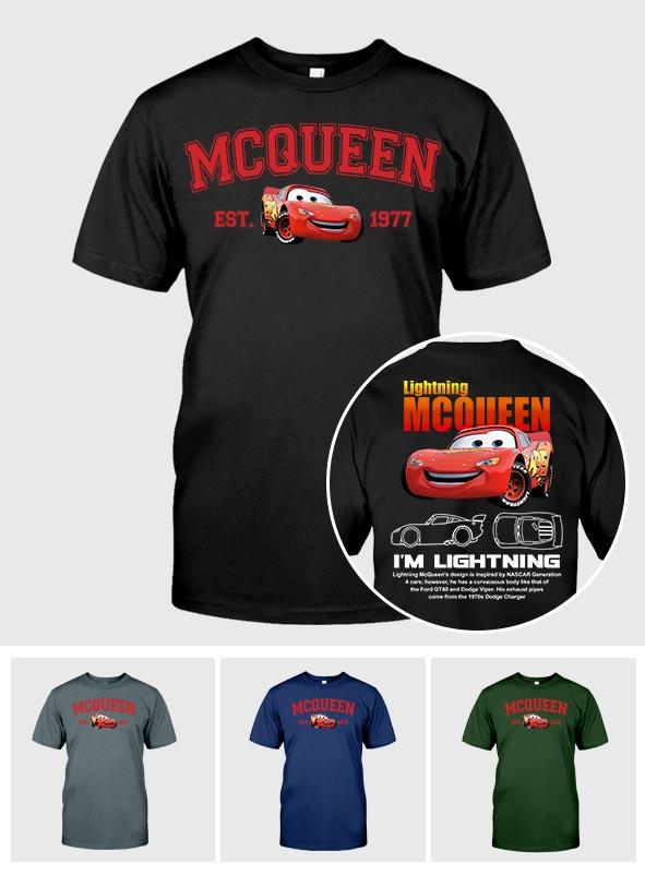 MCQueen Cars T-shirt And Hoodie