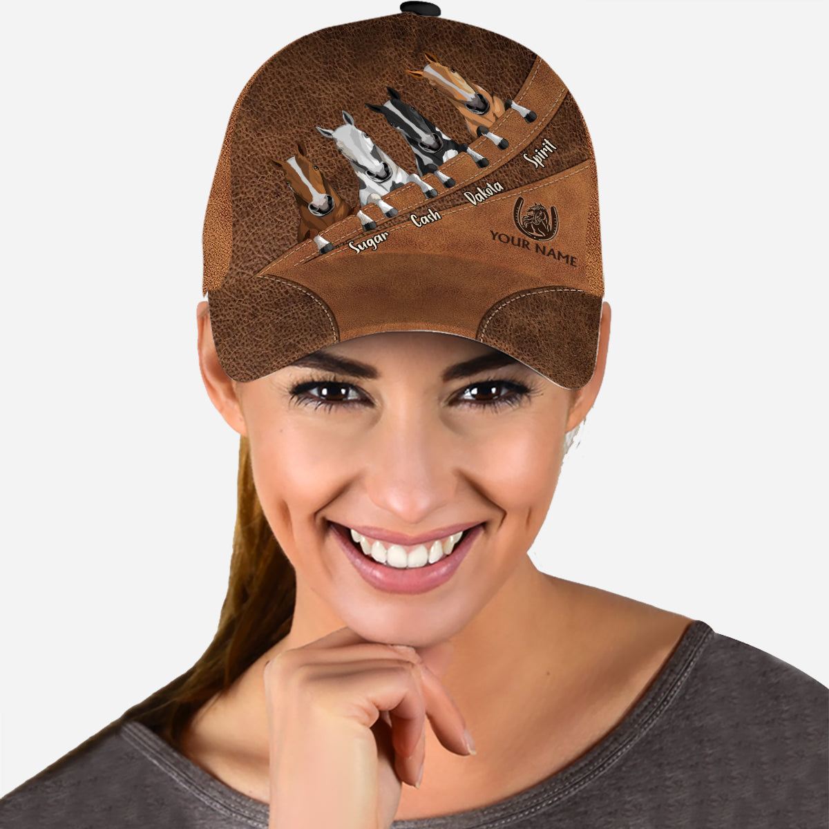 Love Horses - Personalized Horse Classic Cap