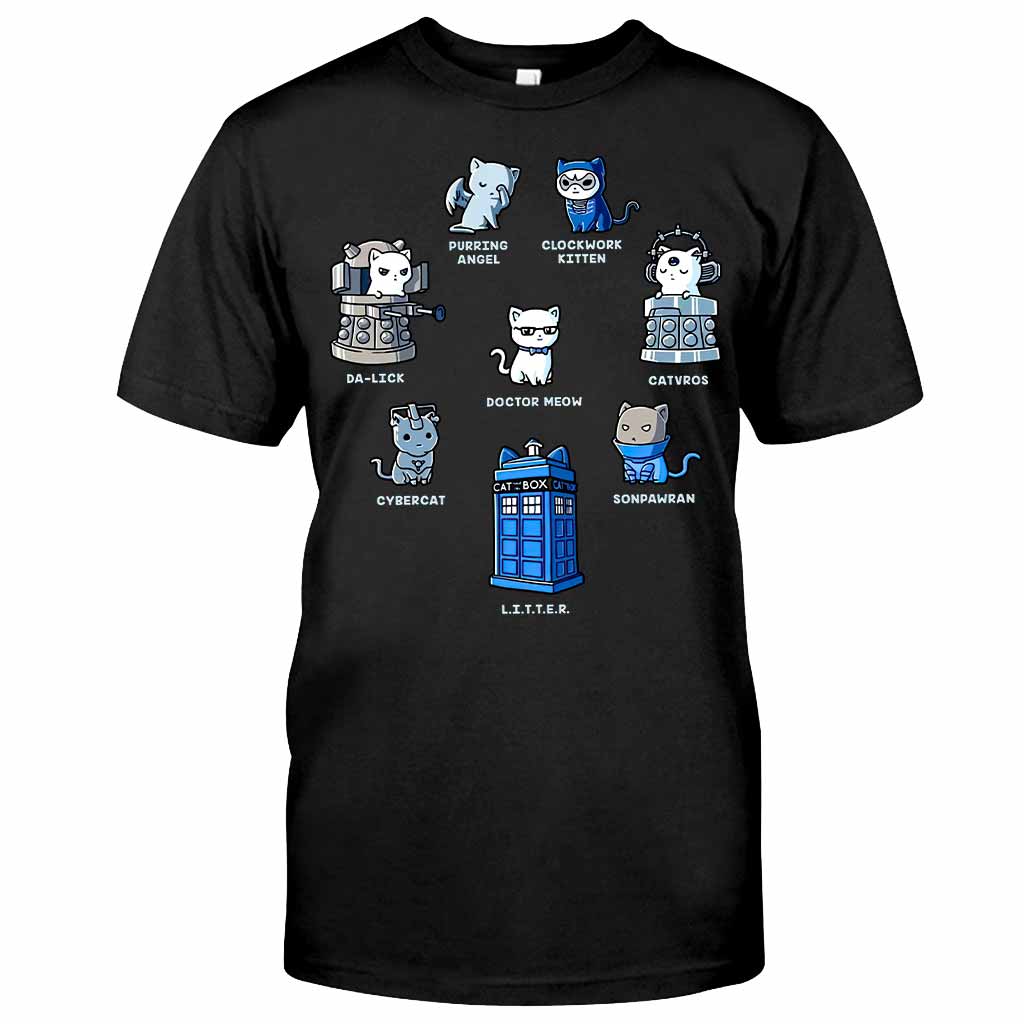Cats And The Box - T-shirt and Hoodie 1122