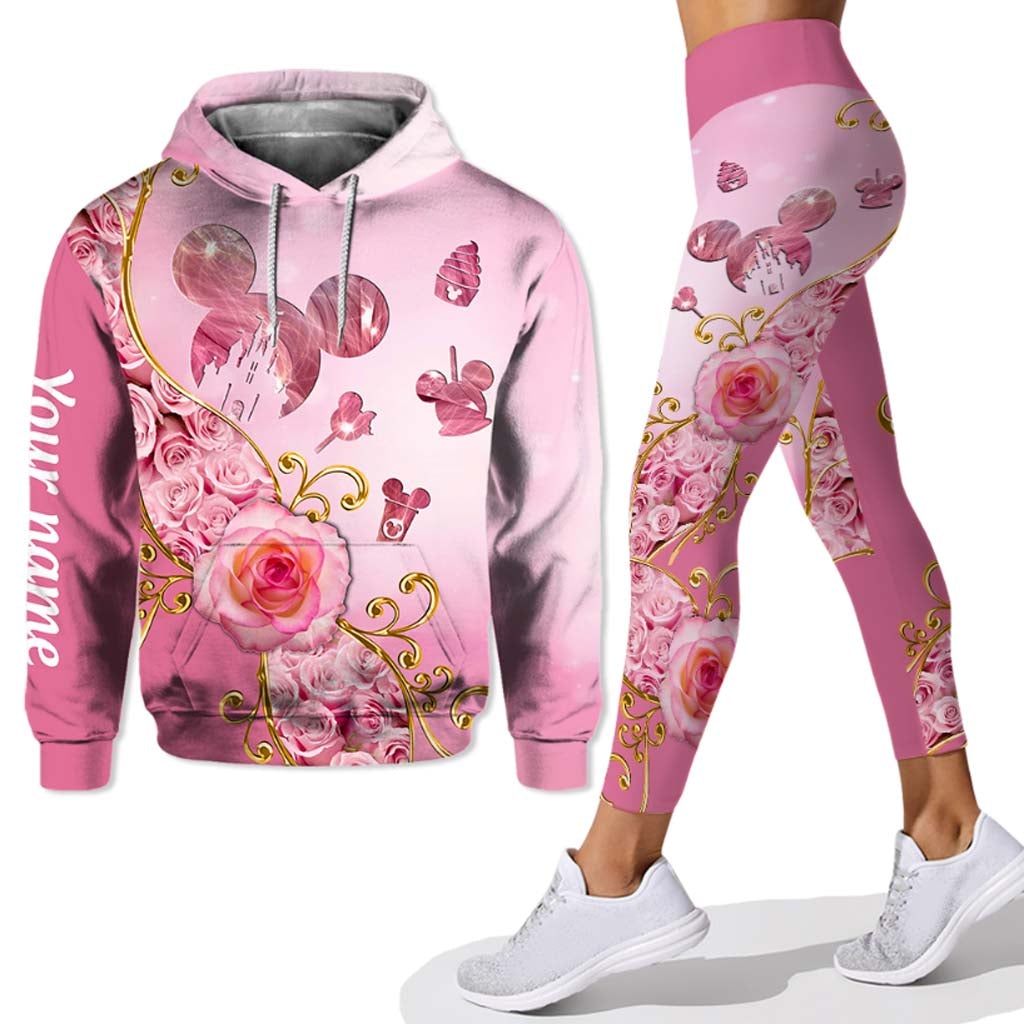 Love Magic - Personalized Mouse Hoodie And Leggings