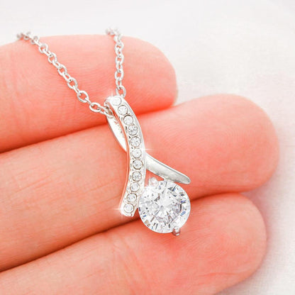 Sweet Grandma Jewelry Gift Grandma Gift - Grandma Petite Ribbon Necklace 0921