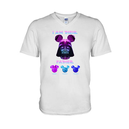 I'm Their Father - Personalized Father's Day T-shirt and Hoodie