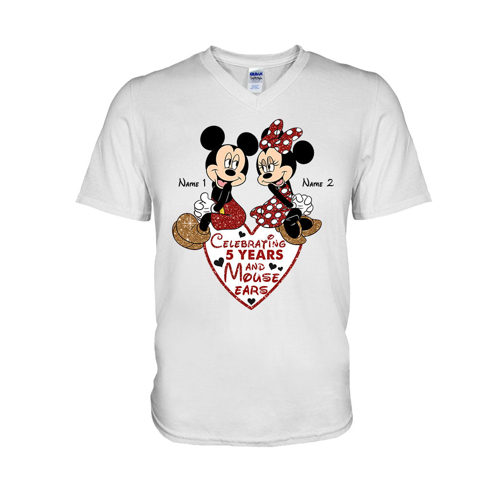 Magical Couple 2 - Personalized Couple Mouse T-shirt and Hoodie