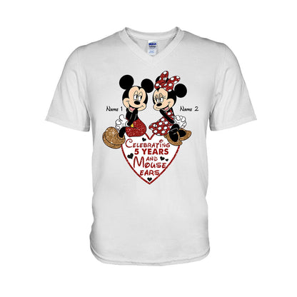 Magical Couple 2 - Personalized Couple Mouse T-shirt and Hoodie