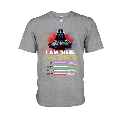 I Am Their Grandfather - Personalized T-shirt and Hoodie