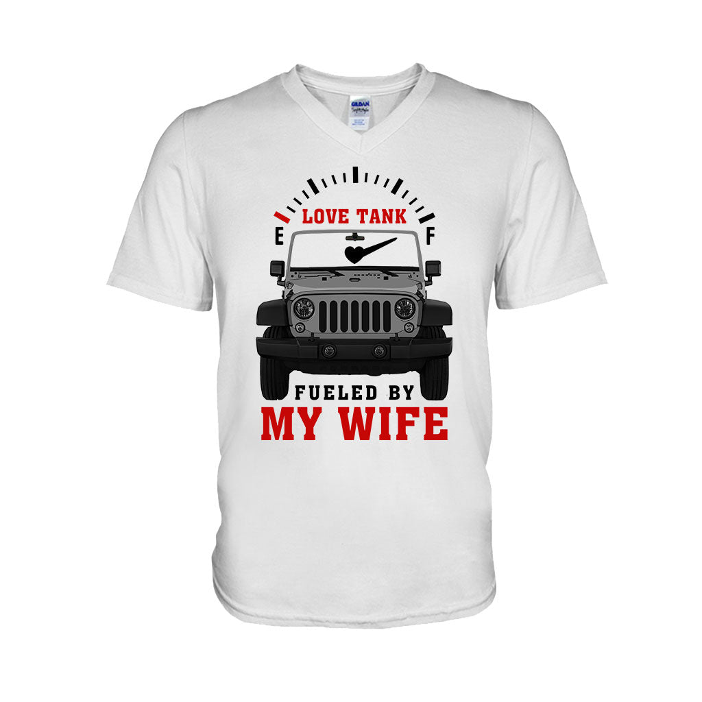 Love Tank - Personalized Couple Car T-shirt and Hoodie