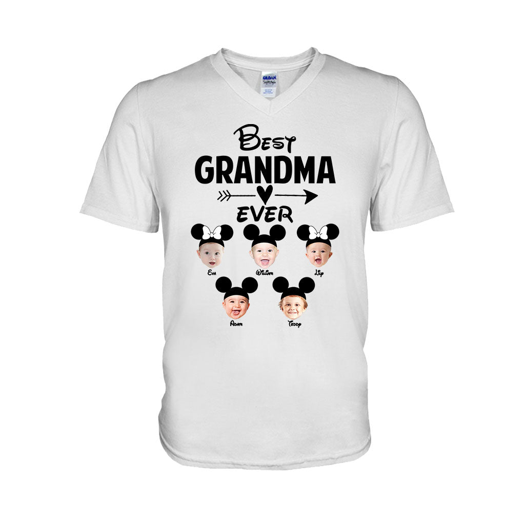 Best Grandma Ever - Personalized Mouse T-shirt and Hoodie