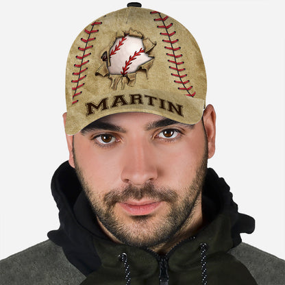 Love Baseball - Personalized Baseball Classic Cap