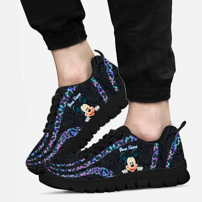 Home Is Where The Magic Is - Personalized Mouse Sneakers