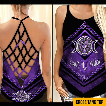 Purple Triple Moon Witch