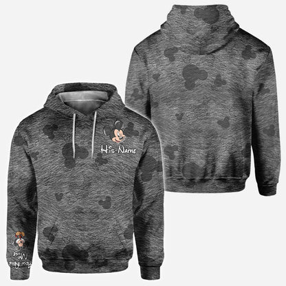 Forever Yours - Personalized Couple Mouse Hoodies