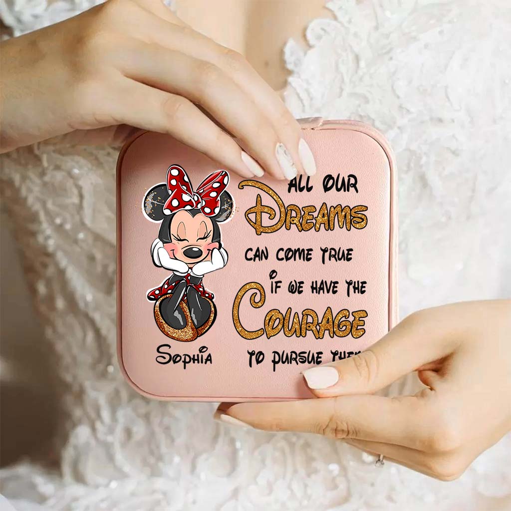 All Our Dreams Can Come True - Personalized Mouse Jewelry Box