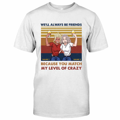 We're More Than Besties We're Like A Really Small Gang - Personalized T-shirt and Hoodie
