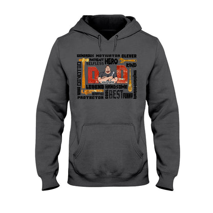 Dad Definition - Personalized Father's Day T-shirt and Hoodie