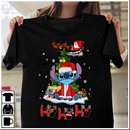Ho Ho Ho Ohana T-shirt and Hoodie 0823