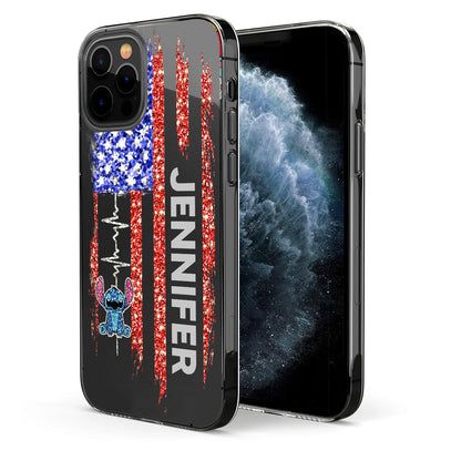 Ohana - Personalized Ohana Clear Phone Case