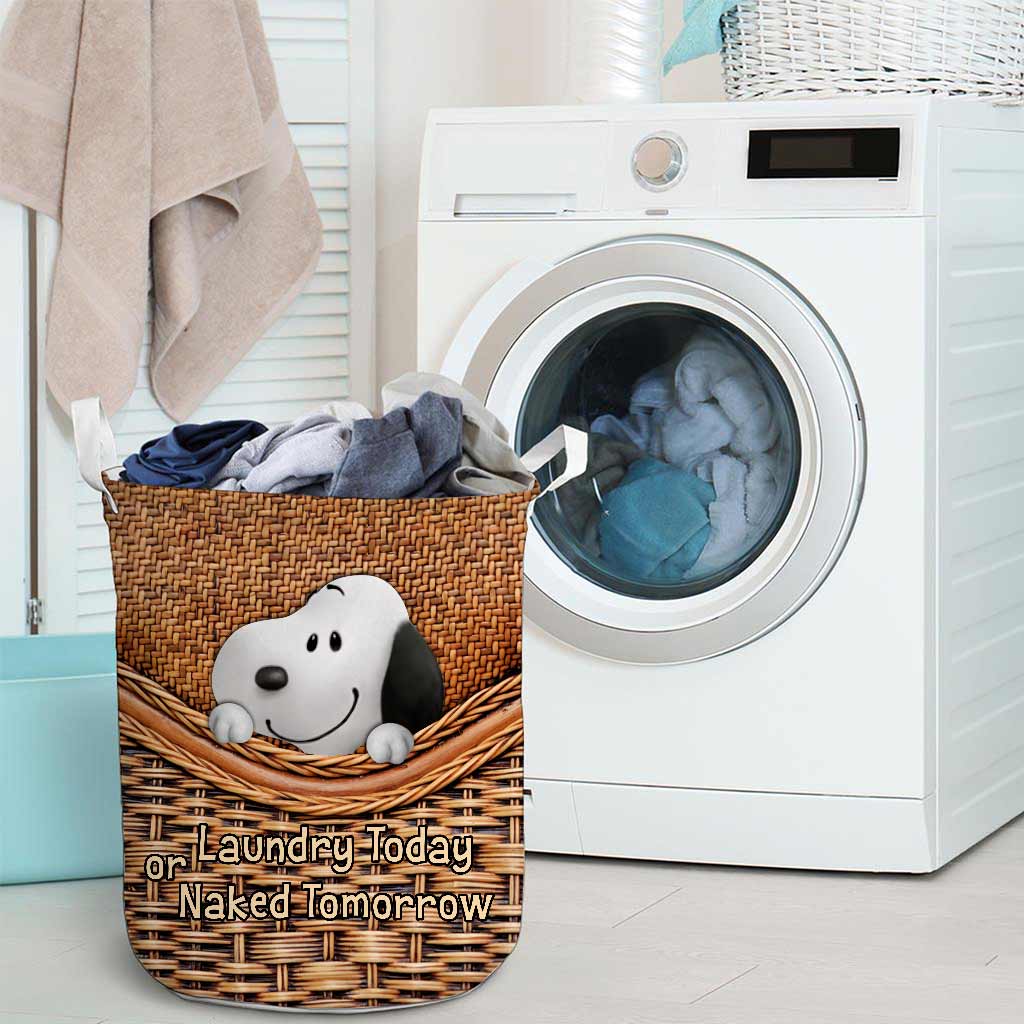 Laundry Today - Storage Basket With 3D Pattern Print