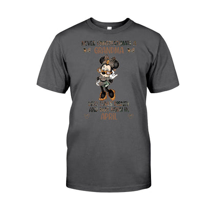 Never Underestimate A Grandma - Personalized Mother's Day Mouse T-shirt and Hoodie