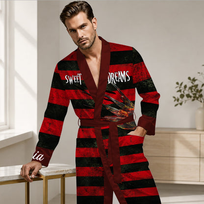 Sweet Dreams - Personalized Sweet Dreams Satin Robe