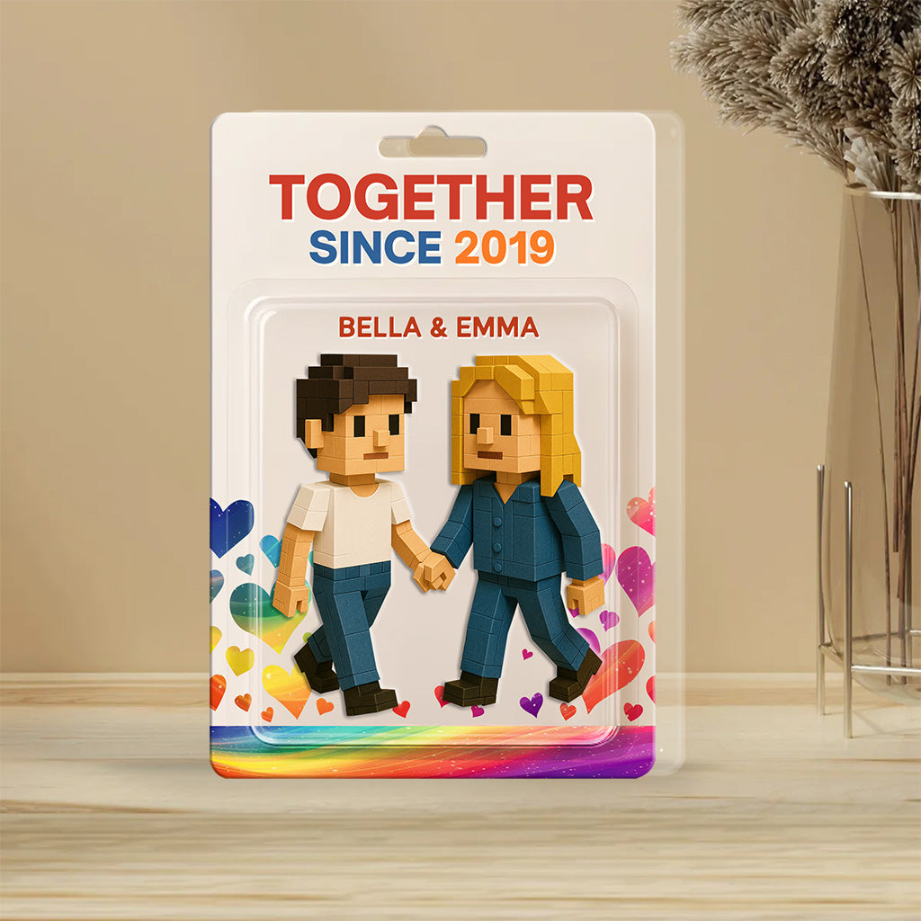 Together Since - Personalized LGBT Support Custom Shaped Acrylic Plaque