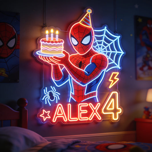 Happy Birthday - Personalized Birthday Neon LED Light Sign