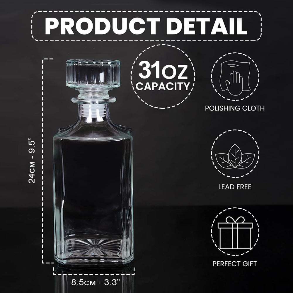 250th Anniversary - Personalized Veteran Whiskey Decanter Set