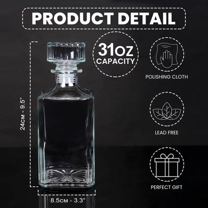 250th Anniversary - Personalized Veteran Whiskey Decanter Set