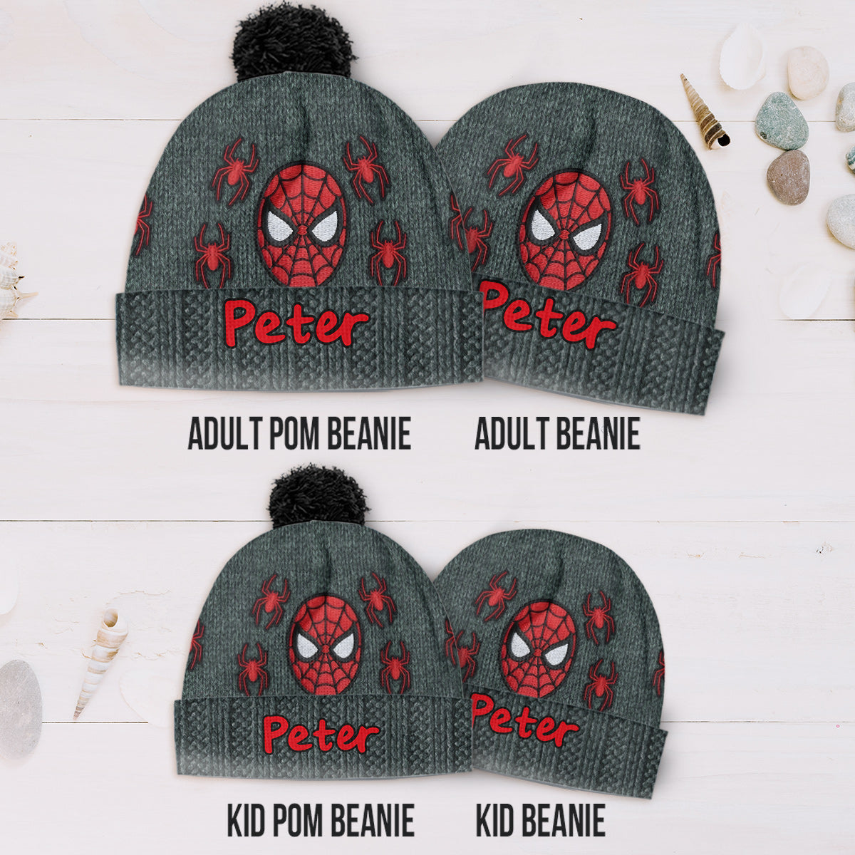 I Am A Hero - Personalized Kid Beanie Hat