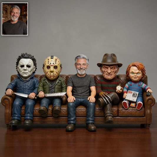 Friends - Personalized Horror Character Custom Shaped Acrylic Plaque
