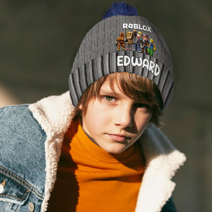 Role Play Game - Personalized 3D Gaming Beanie Hat