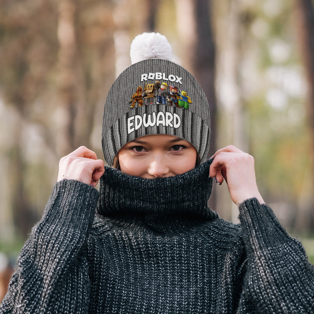 Role Play Game - Personalized 3D Gaming Beanie Hat