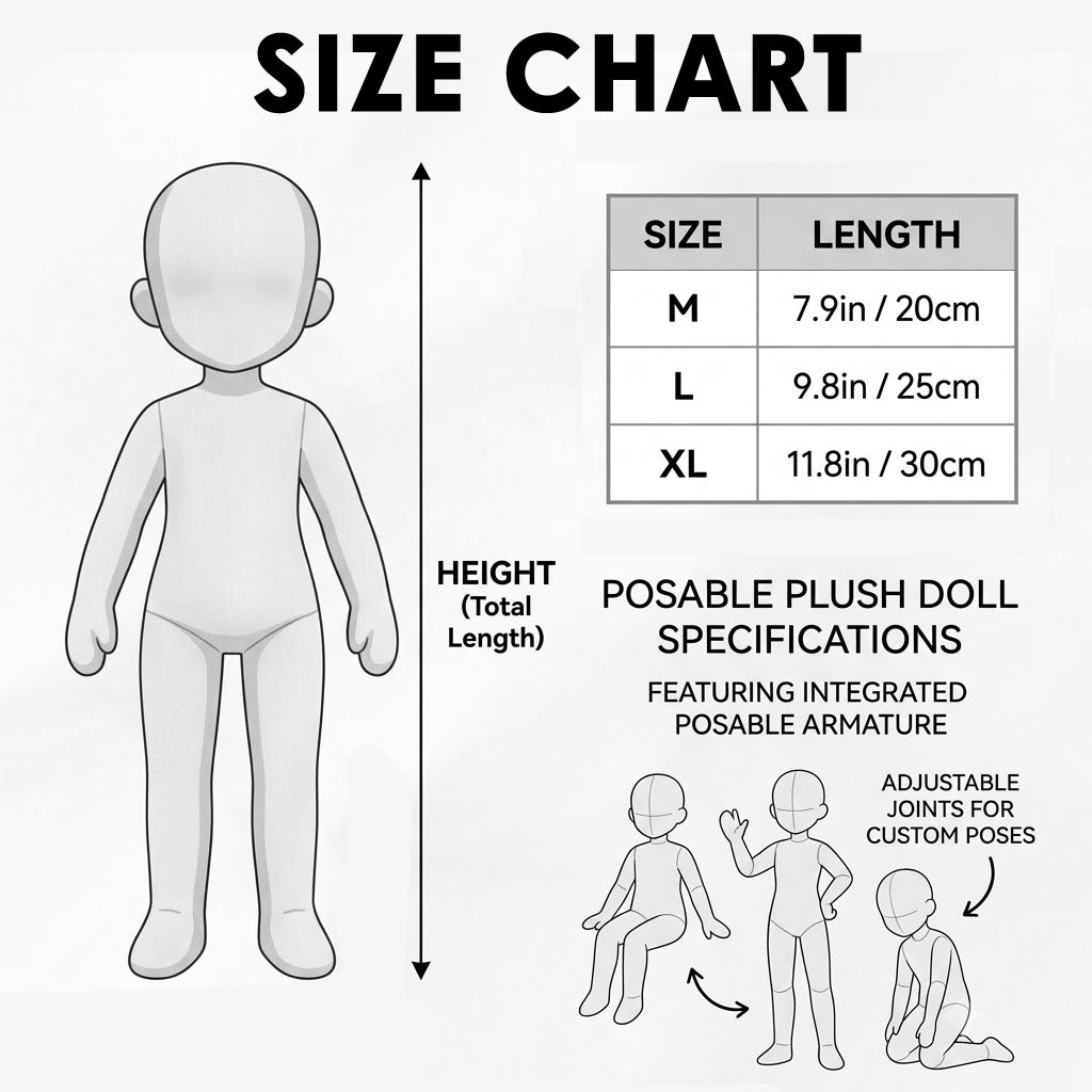 Funny Dragon Fighter Crew Doll - Personalized Seven Balls Posable Plush Doll