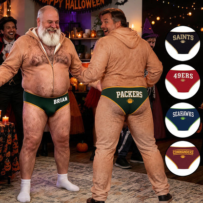 Game On - Personalized Football Hooded Jumpsuit