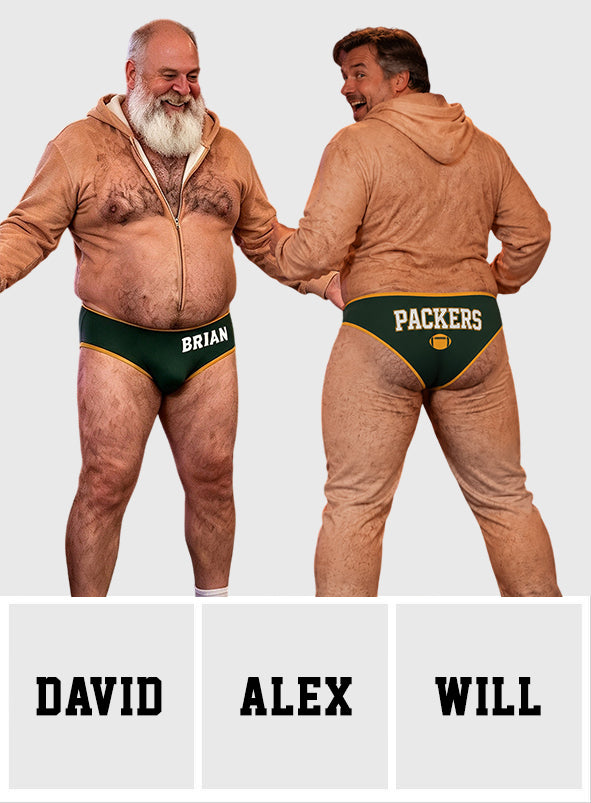 Game On - Personalized Football Hooded Jumpsuit