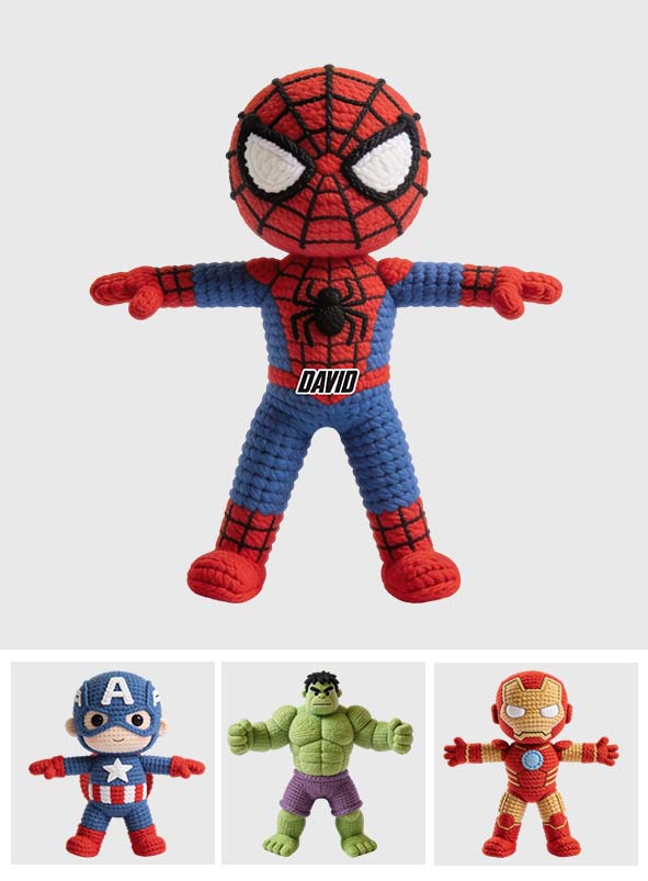 Hero Buddy - Personalized Superhero Posable Plush Doll