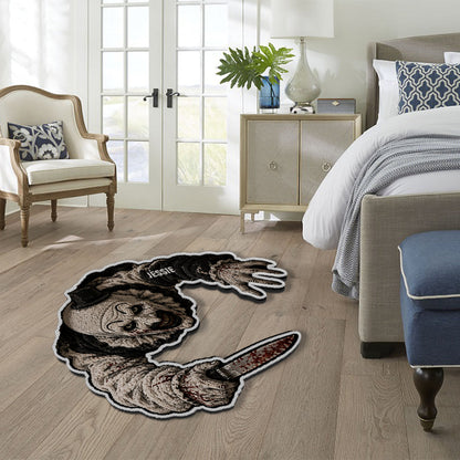 Horror Halloween - Personalized Horror Character Non-Slip Tufted Rug