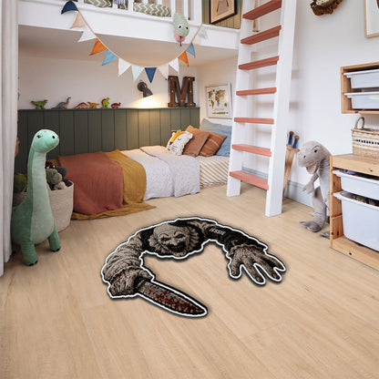 Horror Halloween - Personalized Horror Character Non-Slip Tufted Rug