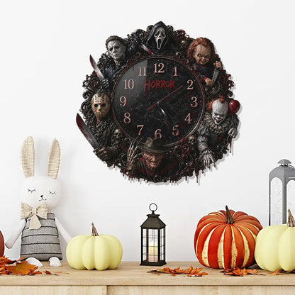 Horror Time - Personalized Horror Character LED Light Wall Clock